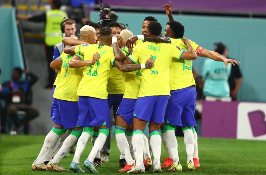  Seleção brasileira está nas quartas de final