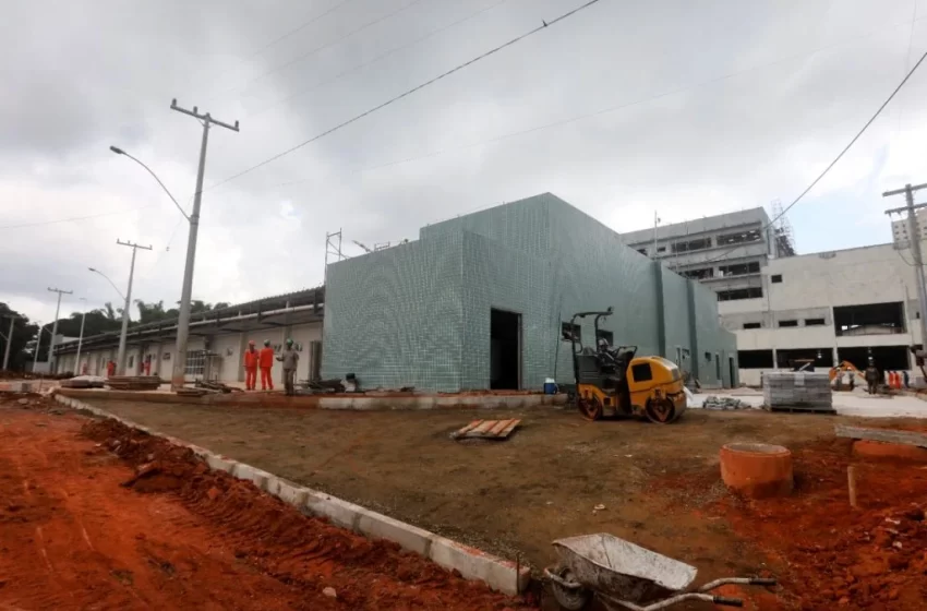  Obras do Hospital Ortopédico da Bahia estão 85% concluídas