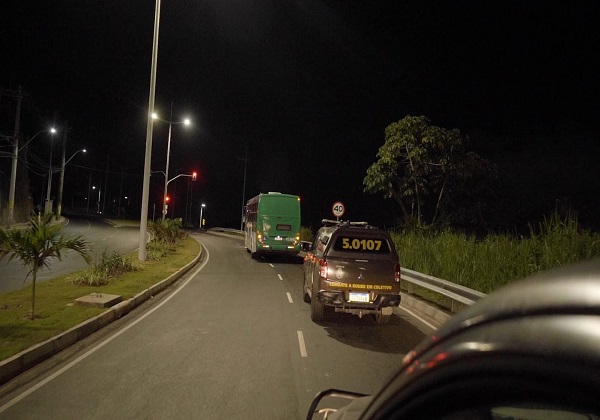  Polícia Militar intensifica a segurança de cobradores e motoristas em trajetos até empresas de ônibus