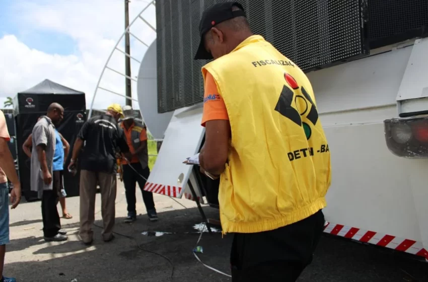  Detran inicia vistoria em trios elétricos e prepara fiscalização para o Carnaval