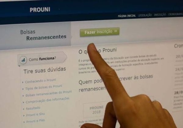  Prouni: Inscrições vão até esta sexta-feira (03)