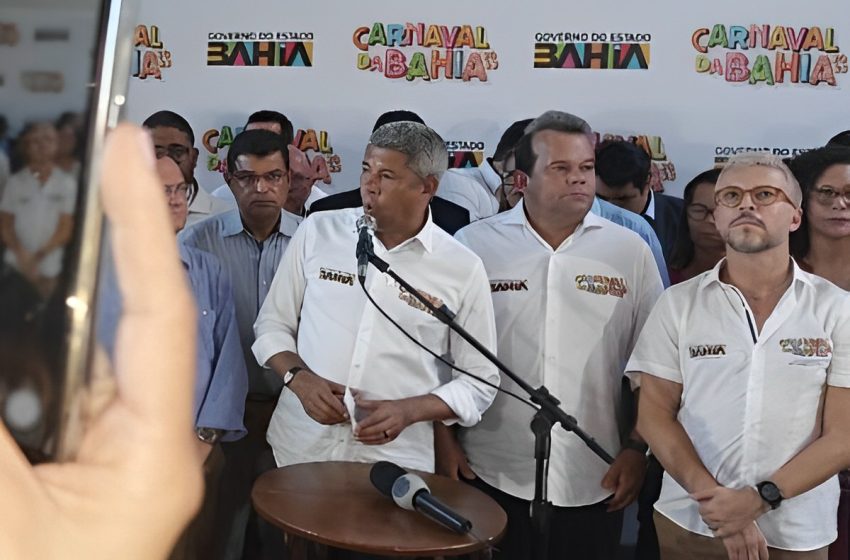  Governo do Estado anuncia grandes nomes da música nacional na retomada do Carnaval de Salvador