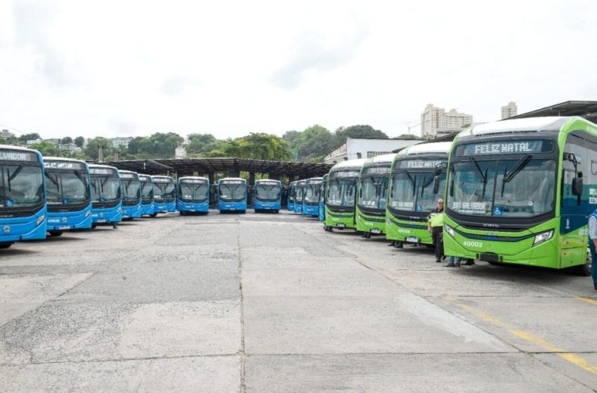  Salvador recebe mais 39 novos ônibus climatizados nesta sexta (3)