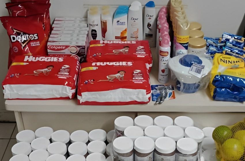  Homem é preso por furtar R$ 8,5 mil em produtos de supermercado