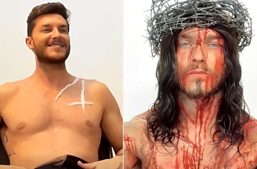  Ator Klebber Toledo mostra a sua transformação para interpretar Jesus Cristo nas redes sociais; confira