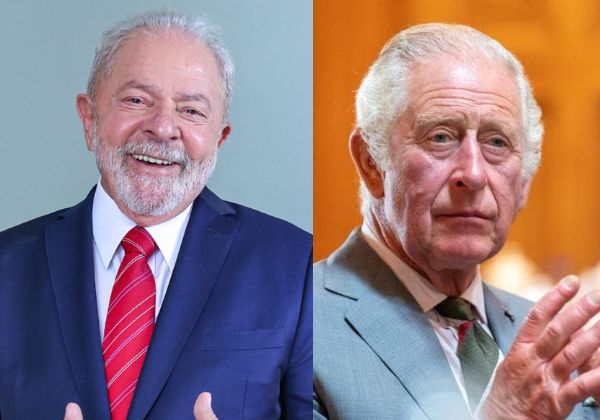  Lula revela conversa por telefone com rei Charles III para tratar de parcerias entre os dois países