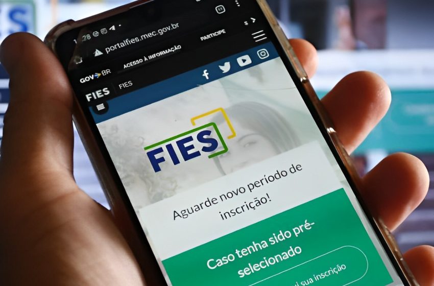  Inscrições para o Fies começa nesta terça-feira (7)