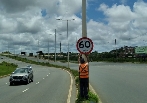  Velocidades máximas das avenidas Orlando Gomes e Pinto de Aguiar serão readequadas