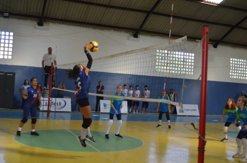  Arena de Esportes da Bahia, em Lauro de Freitas, recebe competição nacional de voleibol sub-16