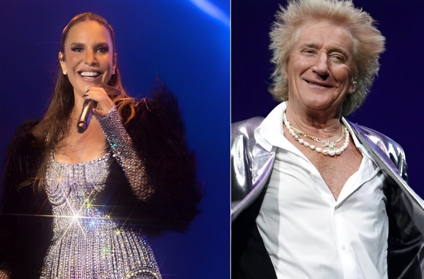  Ivete Sangalo e Rod Stewart irão cantar juntos em show inédito em São Paulo