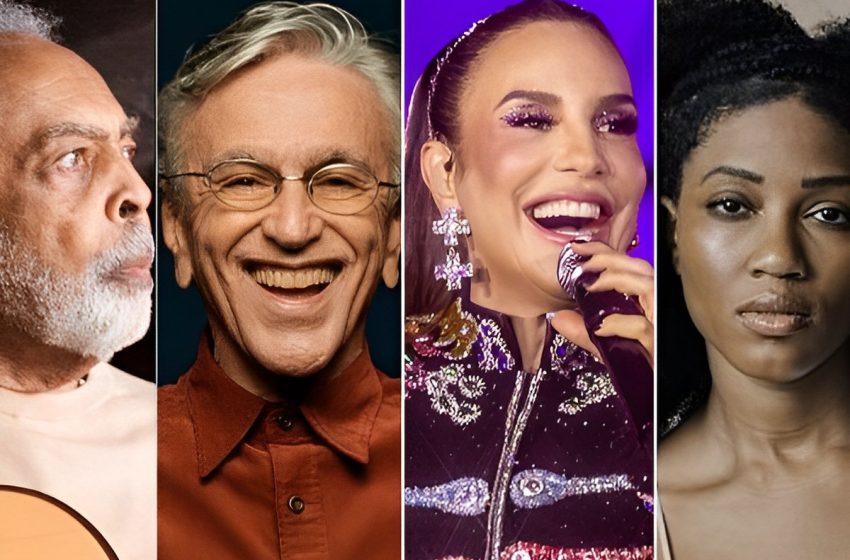  Ivete, Caetano, Gilberto Gil e Luedji Luna se apresentam hoje na Barra