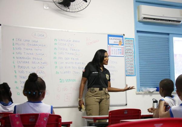  Mais de 100 escolas já foram visitadas pela Polícia Civil na Bahia