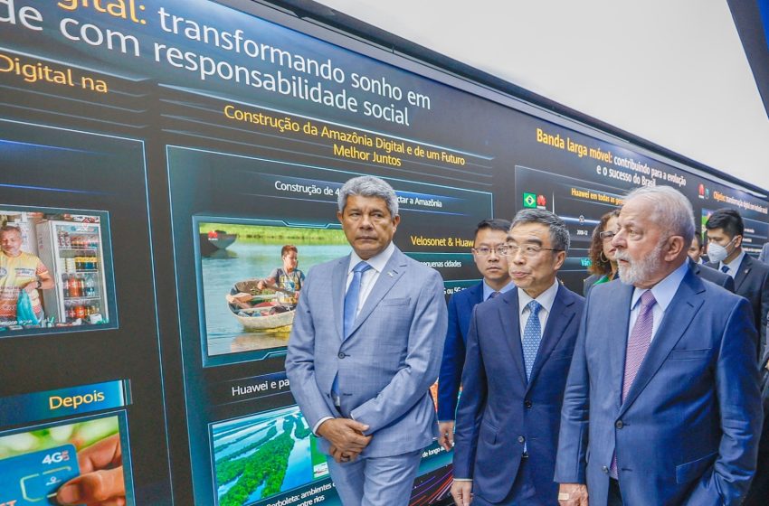  Experiência da Bahia com tecnologia é destaque na visita de Lula à China