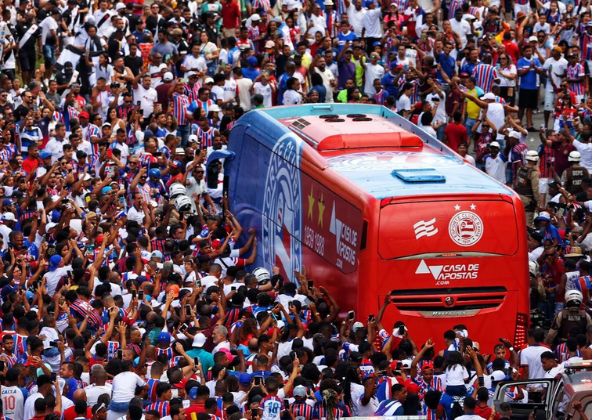  Torcida do Bahia é a terceira mais fiel do país