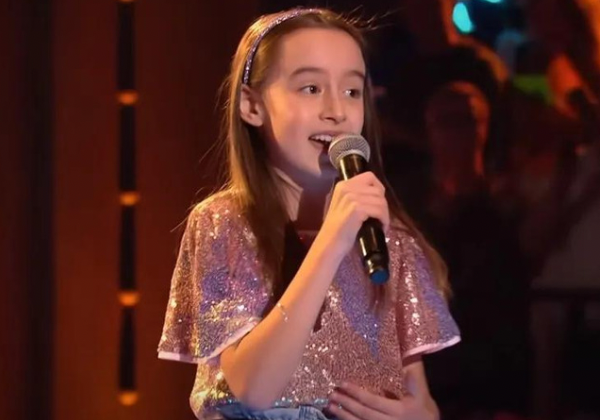  Menina de 9 anos viraliza ao cantar música “Ai se eu te pego” no The Voice Kids Alemanha