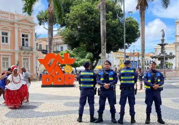  Guarda Municipal não registra ocorrências no Centro Histórico nas últimas 72h