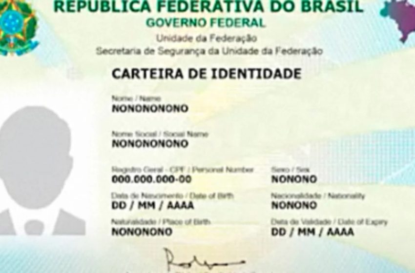  Nova carteira de identidade não terá campo “sexo” nem diferença entre “nome” e “nome social”