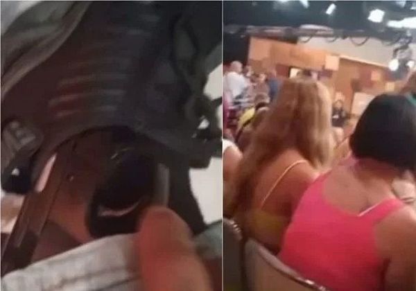  Homem exibe arma na plateia do ‘Encontro’ e Globo se pronuncia