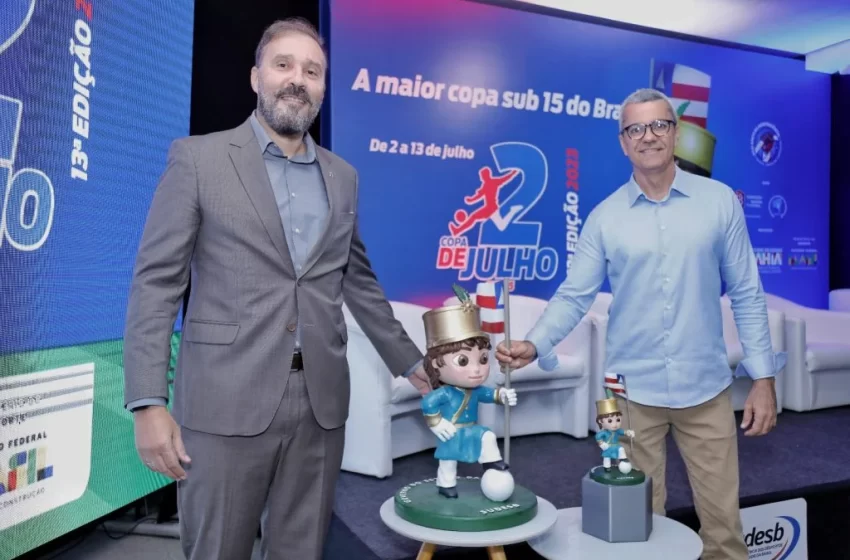  Copa 2 de Julho de Futebol, que começa no domingo (2), foi lançada nesta quinta, em Salvador