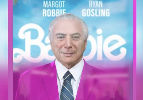  Temer apaga vídeo em que participa de trend da Barbie