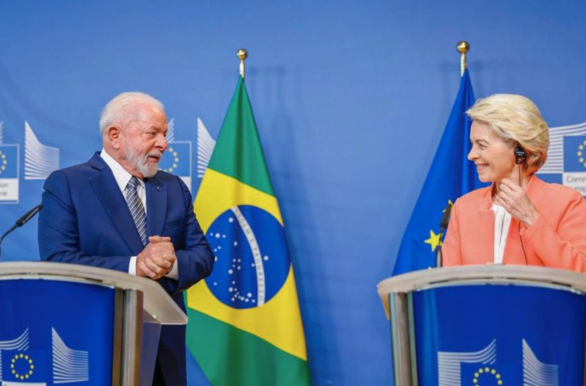  Acordo entre UE e Mercosul pode sair em 2023, diz presidente Lula