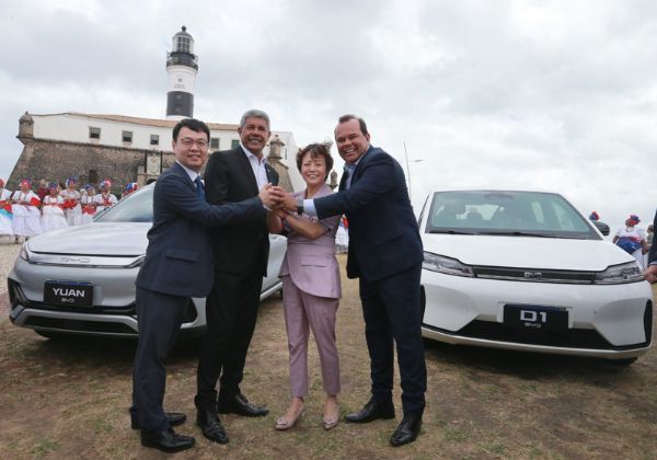  Bahia receberá primeira fábrica de carros elétricos da BYD nas Américas