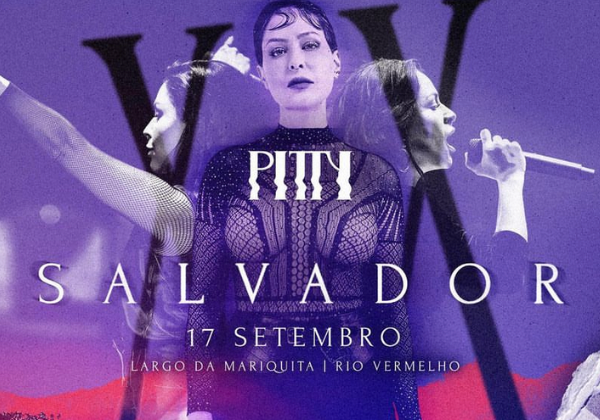  Pitty comemora 20 anos de Admirável Chip Novo com show gratuito em Salvador