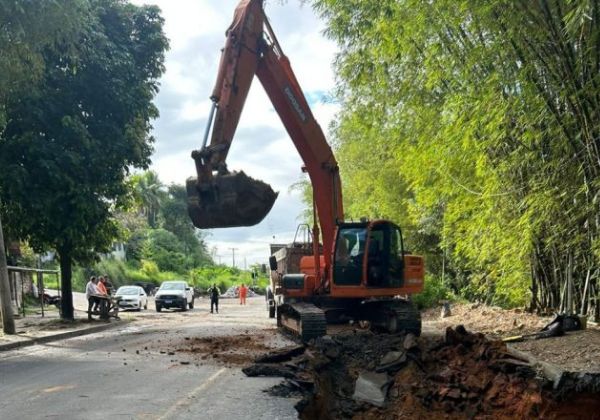  Trecho da BA-528 passa por interdição para recuperação de aterro