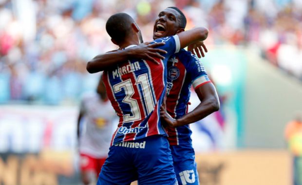  De goleada! Bahia vence o Bragantino dentro de casa