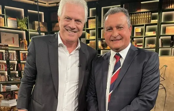  Rui Costa grava programa ‘Conversa com Bial’ em São Paulo