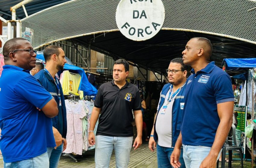  Semop realiza visita técnica a camelódromos no Centro de Salvador