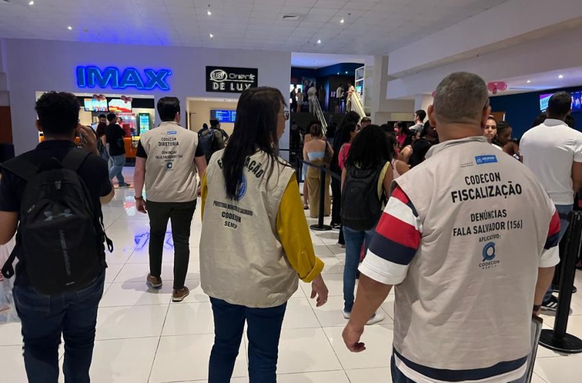  CODECON notifica cinemas em Salvador durante Operação em Cena