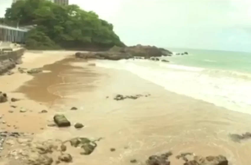  Adolescente desaparecido em praia é encontrado morto a mais de 35 km de local do afogamento