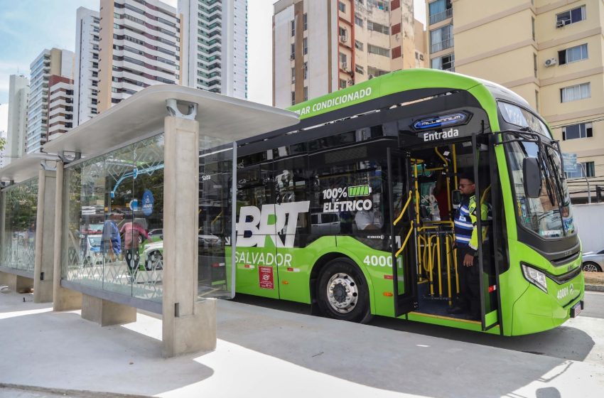  Após viagem guiada, nova linha B3 do BRT de Salvador entra em operação para o público neste sábado (30)