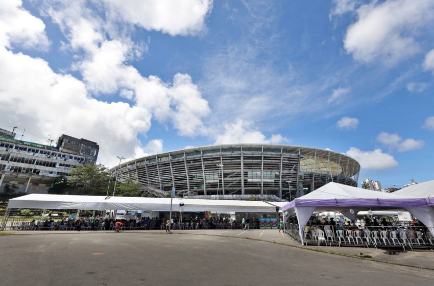  Feira da Pessoa Idosa oferece 15 mil atendimentos para pessoas acima de 60 anos, até sábado (23), na Arena Fonte Nova