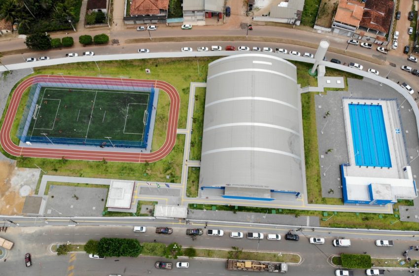  Entre Rios ganha novo complexo poliesportivo e ampliação de colégio de tempo integral