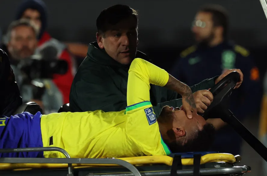  Neymar rompe ligamento do joelho e não voltará a jogar em 2023