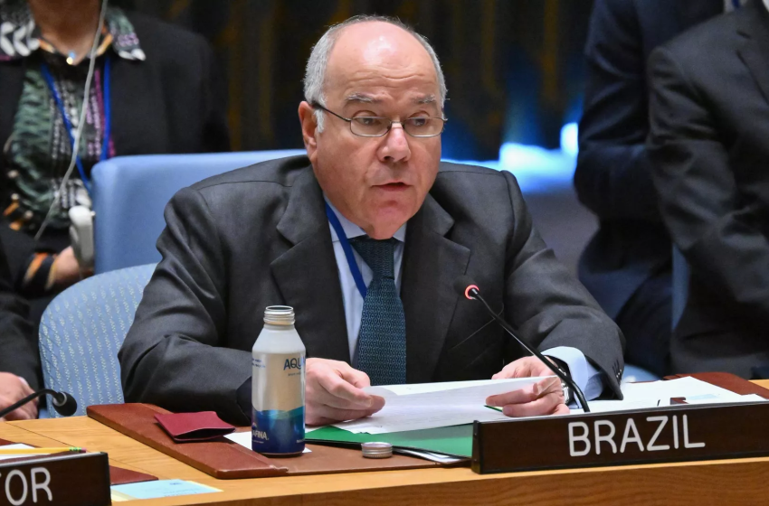  Brasil convoca reunião de emergência do Conselho de Segurança da ONU