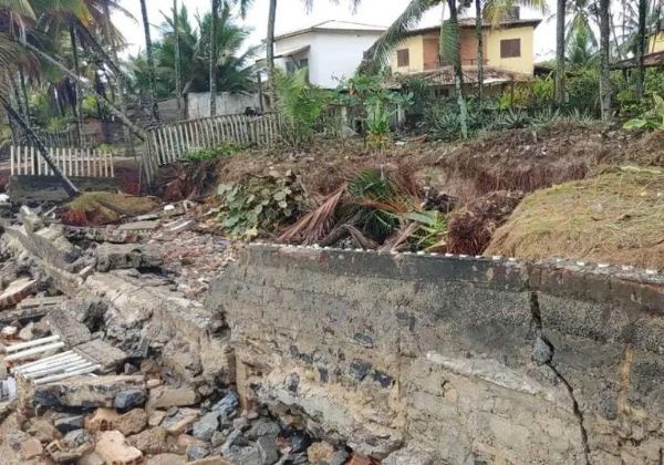  Prefeitura de Ilheús decreta emergência após estragos causados por avanço do mar