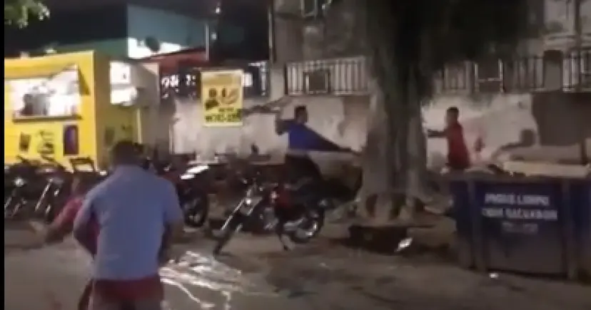  Uma pessoa é baleada durante briga em Salvador