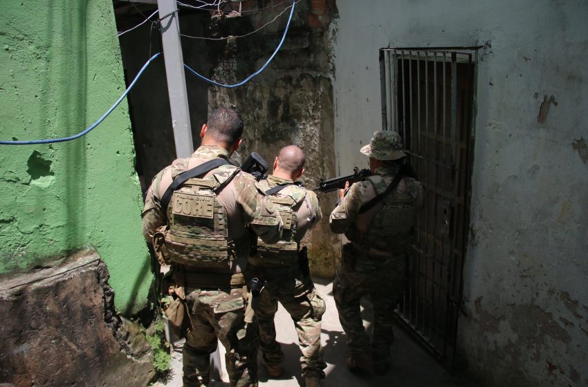  Polícia Civil reforça ações de combate ao tráfico de drogas no centro de Salvador