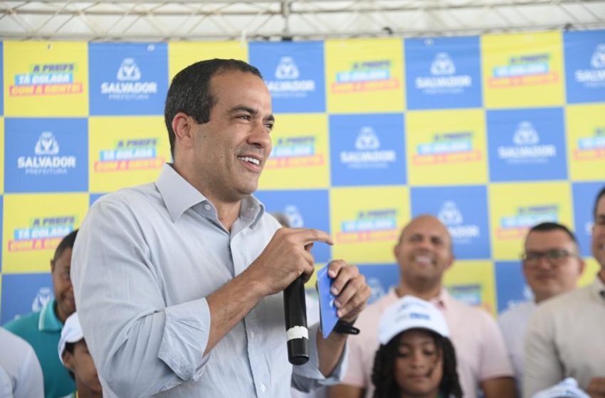  Bruno Reis confirma pré-candidatura à reeleição para prefeitura de Salvador