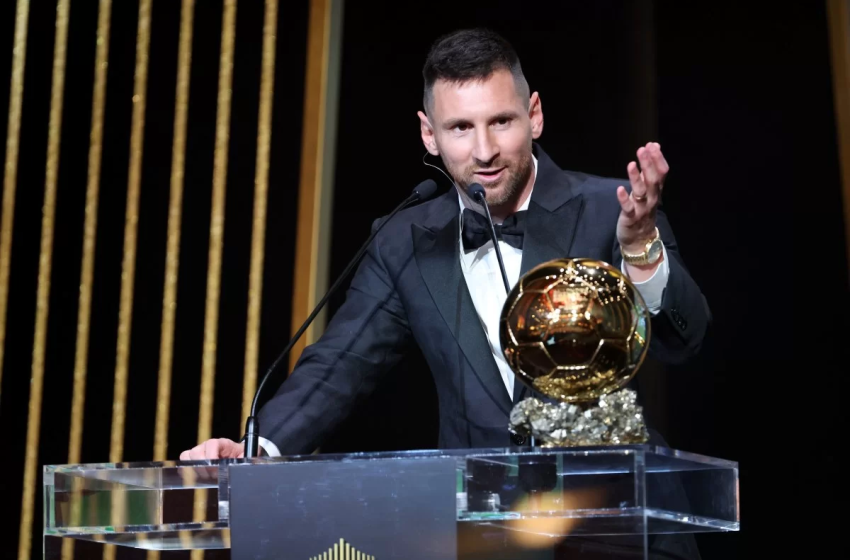  Messi ganha oitava bola de ouro e estabelece novo recorde