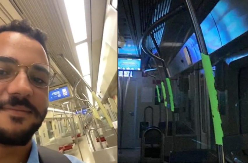  Passageiro dorme demais e fica preso em trem do metrô de Salvador