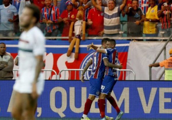  Bahia vence Fluminense na Fonte e se afasta do Z-4