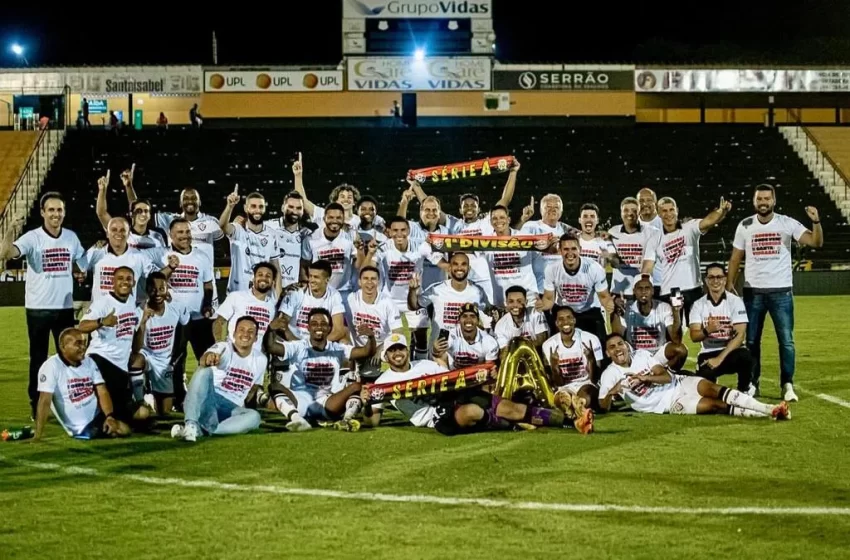  Taça de campeão da série B será entregue ao Vitória no Barradão, em partida contra o Sport