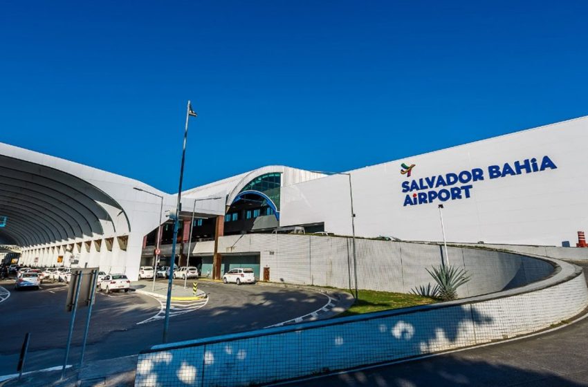  Apagão no aeroporto de Salvador deixa saguão às escuras