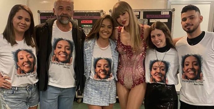  Familiares de fã que faleceu participam do último show de Taylor Swift no Brasil