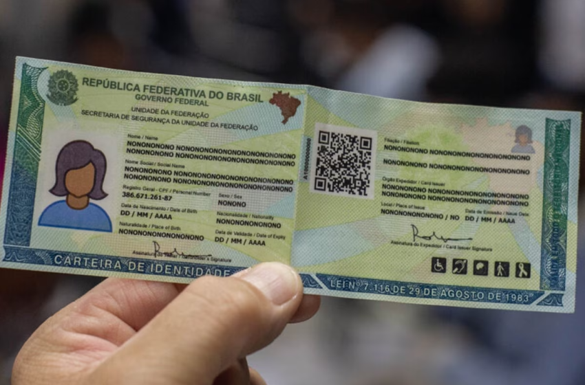  Nova carteira de identidade deve ser emitida em todo Brasil a partir desta segunda (6)