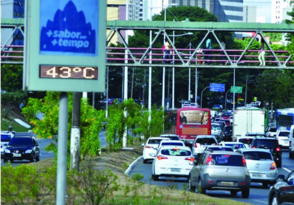  Temperatura média no Brasil bate recorde pelo quinto mês seguido